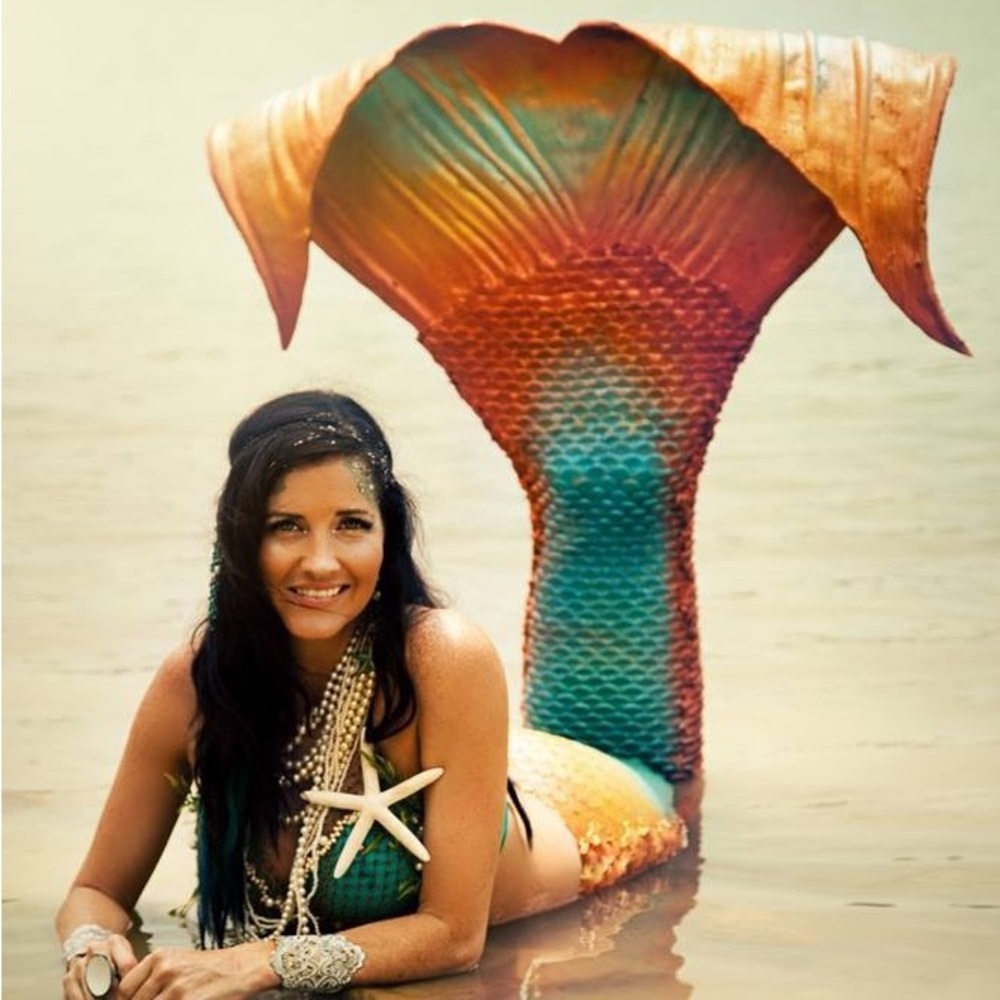 Mertailor silicone mermaid tail with monofin